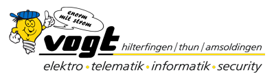 vogt Elektro AG Hilterfingen Logo